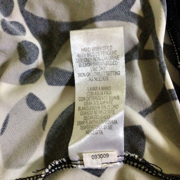 Studio I V-Neck Ruched Waist Short Sleeve Dress - Size 12 - Picture 8 of 8